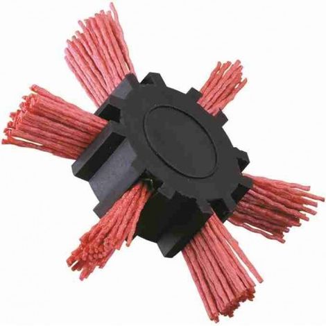 HELICE ABRASLON 100 ROJO GR-80 - JAZ