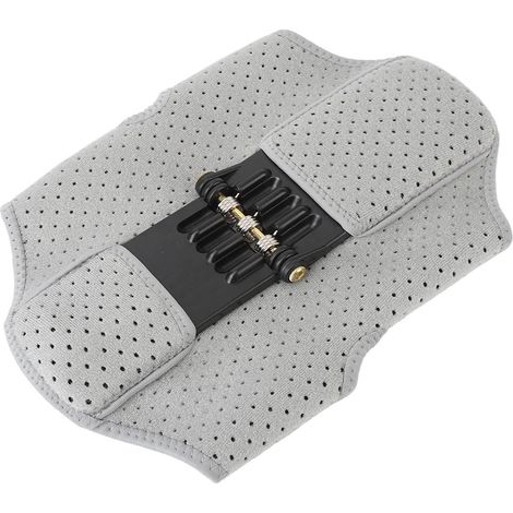 Genouillère de protection respirante et puissante avec ressort, stabilisatrice et orthèse de genou Power Lift, soutien articulaire, grise (1/5)