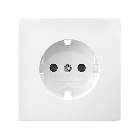 Tapa de enchufe schuko blanco Siemens Delta Style BJC 5UH12724WH