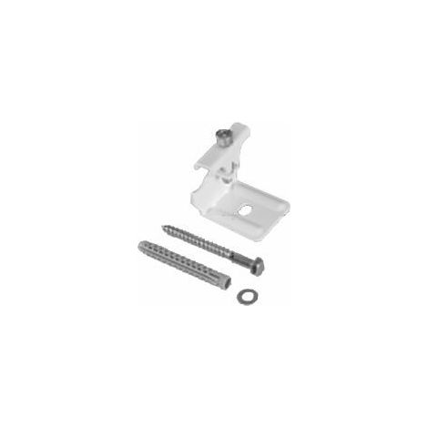 Arbonia Rückhalter fix, einzeln RAL9016 - 7738306758 von Buderus