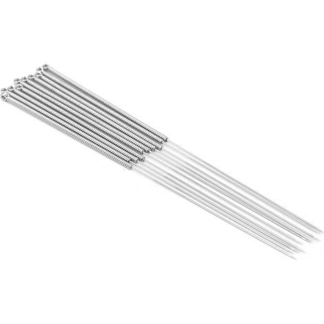 Kit de nettoyage pour buse d'imprimante 3D en acier inoxydable argenté, jeu de 0,2/0,25/0,3/0,35/0,4 mm (1/5)