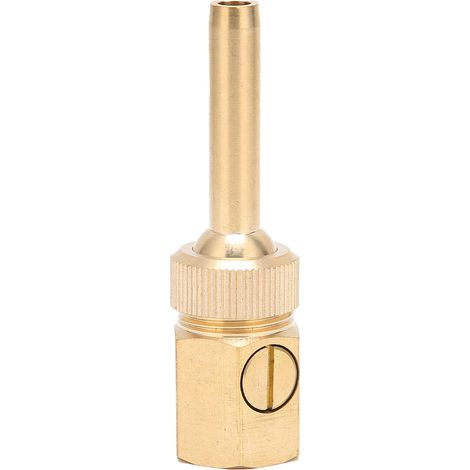 Buse de fontaine à filetage femelle en laiton, tête de pulvérisation réglable avec valve pour bassin 1/2 20 mm (1/5)