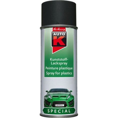 Peinture spécial plastique anthracite Auto-K 400ml (1/2)