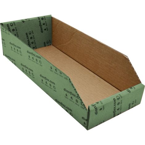 10 x CONTENITORE IN CARTONE MM 360 x 150 x H90 Misura: mm 360x150 H.90