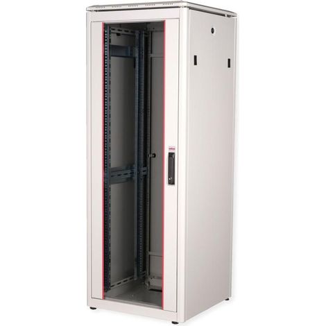 Contenitore Roline Netzwerkschrank Pro grigio 60 cm acciaio (1/3)