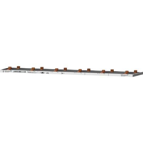 Stiftsammelschiene, 10 mm² 1p/N für 6x AFDD + 6x 1p FI/LS Siemens 5ST3676-0 (12TE) (1/2)