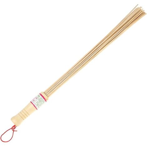Bâton de massage corporel en bambou, brosse spa relaxante, élimine la fatigue, stimule la circulation (1/5)