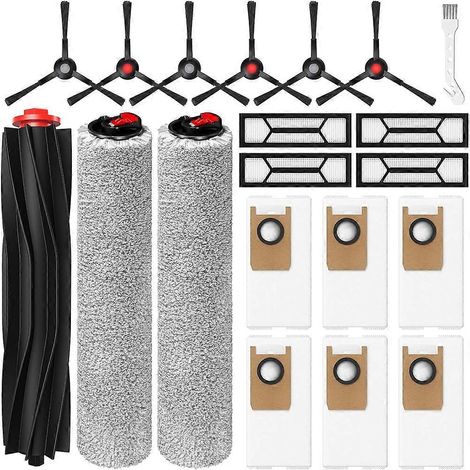 Zubehörset für die Saugroboter Eufy S1 und Omni S1 Pro: Ersatzteile, Hauptwalze, HEPA-Filter und Staubbeutel. (1/5)