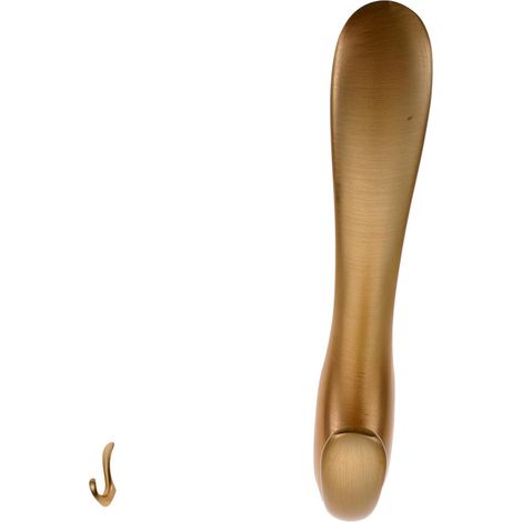 goldener Wandhaken stabiler Halter für Handtücher Mäntel