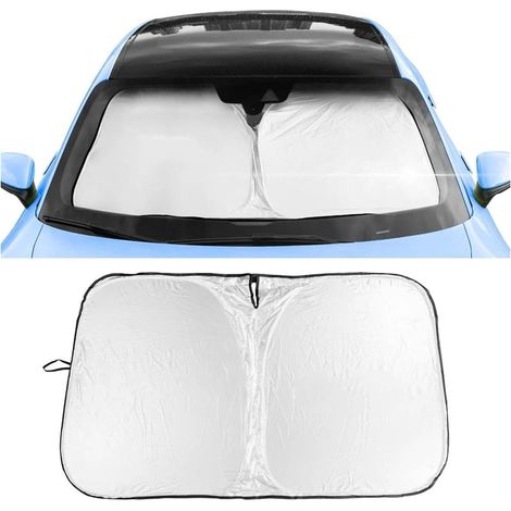 Pare-Brise Protection Papillon Orange 3D sur l'eau Couverture (1/5)