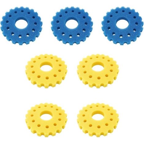 Lot de 7 éponges filtrantes CPF et CPA30000 compatibles avec filtre de bassin SunSun Éponge filtrante haute efficacité Éponge biochimique facile à remplacer (1/5)