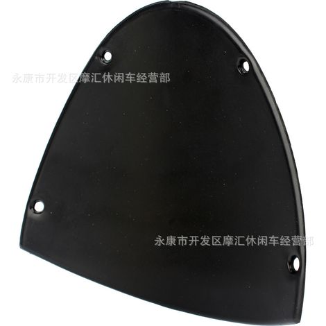 Mini motorcycle tricycle accessories, two/four-stroke 47/49cc sports car, semi-transparent windshield plastic. (1/4)
