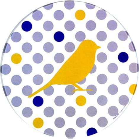 Sous plat rond Petit Oiseau
