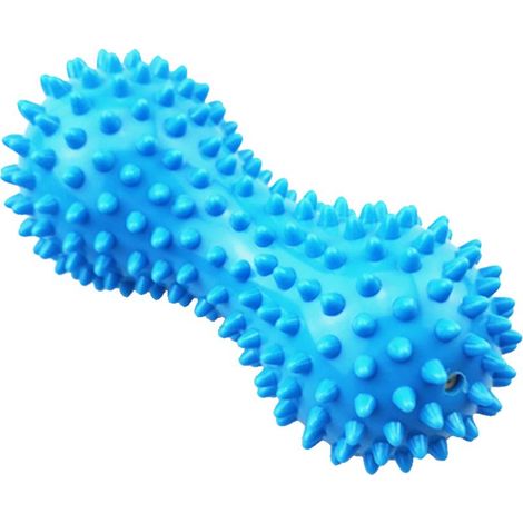 Balle de massage de yoga, balle de massage à picots en forme de cacahuète pour exercices de fascia en extérieur et en intérieur (1/4)