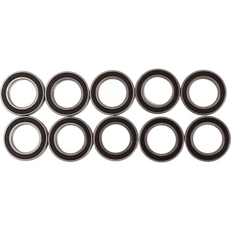 10 roulements étanches 6802RS 15x24x5mm, lot de 10 avec joints caoutchouc pour protection