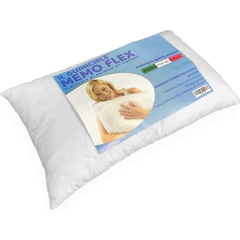 GUANCIALE cuscino FIOCCO DI memory MEMOFLEX