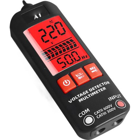Multimetro digitale SJLERST a 2 modalità, rilevatore di tensione, tester di frequenza, strumento di misurazione e collaudo. (1/3)