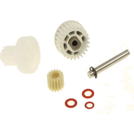 Ersatzteil - Ritzel + Achse + Unterlegscheibe+ Chopperachse - - MOULINEX, TEFAL
