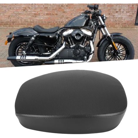 Coussin de selle passager arrière pour moto, en cuir artificiel, compatible avec XL883 1200 X48 (1/5)