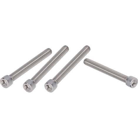 20 Vis à tête hexagonale creuse M12 x 100mm Acier inox A2-70, filetage gros pas 1.75mm, norme DIN 912, lot de 20 vis inoxydables (1/5)