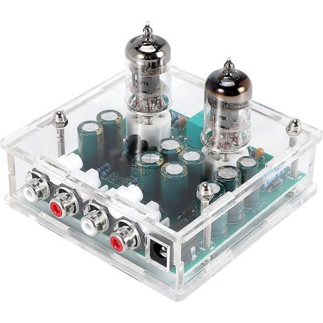 Nouvelle carte d'amplificateur préampli à tubes 6J1. préampli casque. kit de montage DIY (6) (1/5)