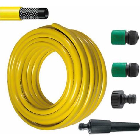 Kit tubo irrigazione 1/2” x 15 metri e raccordi di collegamento RR Italia