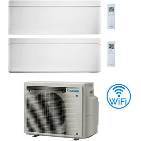Daikin Stylish White WiFi Dual Split Inverter Klimaanlage 12000 + 15000 BTU mit 2MXM68A9 Klasse A+++/A++ NEU 2024 (1/5)