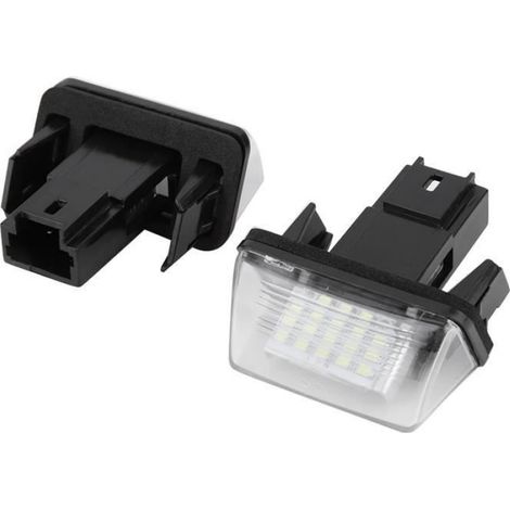 Vvikizy Lampe d'immatriculation Vvikizy Éclairage de la plaque d'immatriculation 2pcs 18 LED gauche droite lampe auto clignotants (1/4)