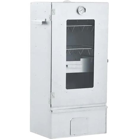 Fumoir, Design à Grande Capacité, Technologie de Nettoyage Facile, Argent (1/2)