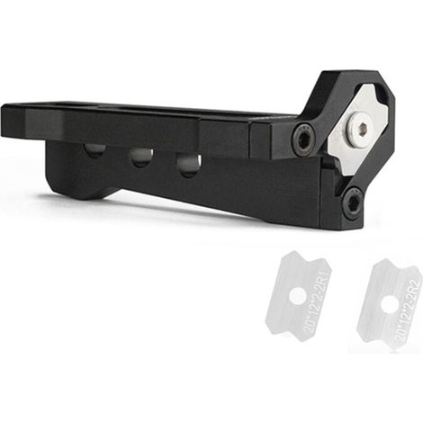Tondeuse à Arc manuelle, bandes de bords pour le travail du bois, chanfrein de joint de planche de meubles, grattoir à filet de bavure de bois, outils pratiques en alliage d'aluminium (1/4)