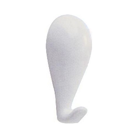 GANCI PER QUADRI """GOCCIA GRANDE BIANCO""" MAURER - CF. BLISTER 3PZ