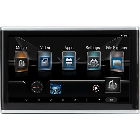 10.1-inch 1024x600 IPS Touchscreen Monitor with Headrest (1/5)