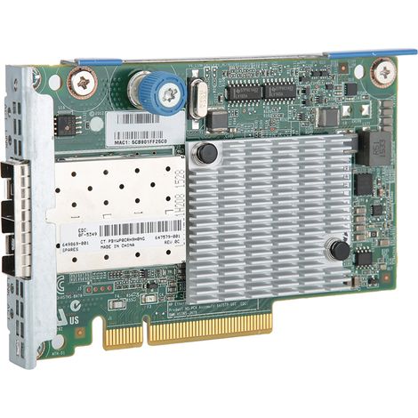 Dual-Port 10-Gbit/s-Ethernet-Adapter 647579-001 649869-001 Glasfaser-Ethernet-Adapter (1/5)