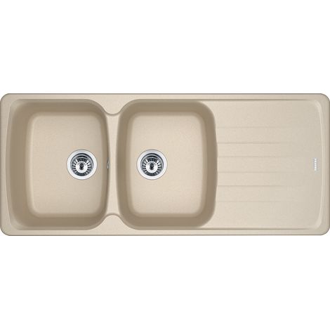 Lavello Franke Antea da incasso 116X50 2V Avena Gocciolatoio reversibile [114.0490.256]