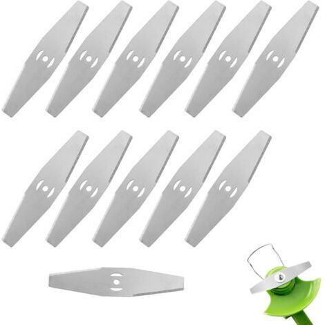BARKBUSTERS Lot de 12 lames de rechange en métal pour débroussailleuse électrique, pour jardins, fermes et défrichement (1/4)