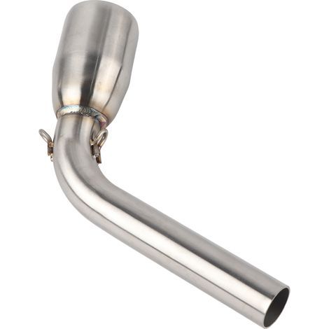 GARRYFIZH Tube d'échappement intermédiaire, tube de liaison résistant à la chaleur, design élégant et haute résistance pour moto
