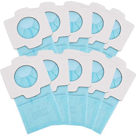 Pack of 10 papier Pack aspirateur pour DCL182, CL107, CL072, CL102, BCL142, BCL182 (1/5)
