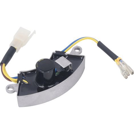 Régulateur AVR Monophasé pour Générateur 3KW, Boîtier Aluminium, 60‑100VAC, Stabilisateur de Tension (1/5)
