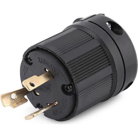 NEMA L6-30P 30A 250V 3-adriger Drehverriegelungsstecker