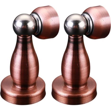 Serrure magnétique en métal pour portes-fenêtres silencieuses, idéale pour les chambres (rouge) (1/5)
