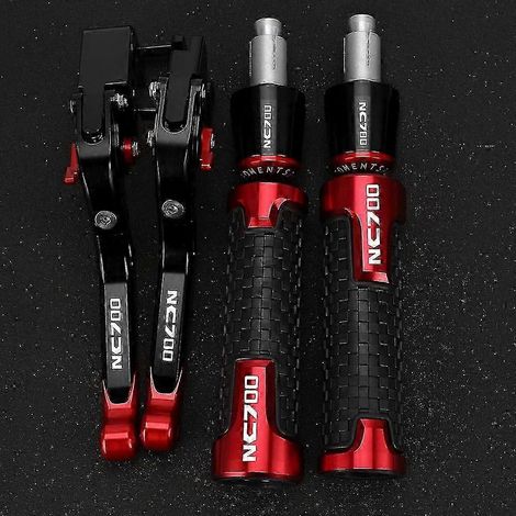 Accessoires uniques pour motos compatibles avec Honda NC700S/X, NC 700 et NC700 S/X (2012-2013) : leviers de frein et d'embrayage réglables, poignées de guidon. (1/5)
