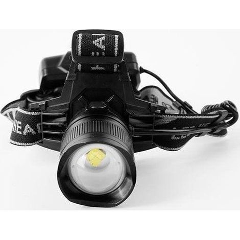 Stirnlampe Strend Pro Headlight H4019, XHP70 LED, 2000 lm, ZOOM, 3x2000 mAh, IP43, USB-Ladefunktion (1/2)