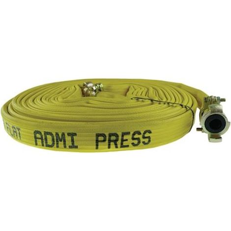 Pressluftschlauch Admi®Press FLAT Y ID 19mm AD 24mm L.20m gelb ADMIRAL (1/3)