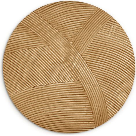 LE TABLEAU Structure - Nature - Art - Rotin Tableau Décoration Murale 30x30 cm (1/5)