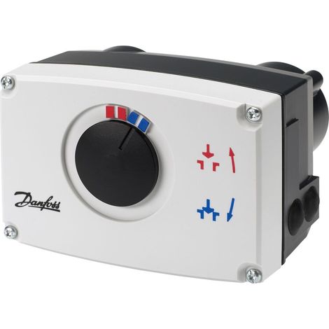 Danfoss Actuador eléctrico AMV23 luz espectral 3Pkt,paso, con función de seguridad, 082G3037