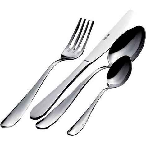 Fourchette en acier pour table, lot de 3 Twist Salvi