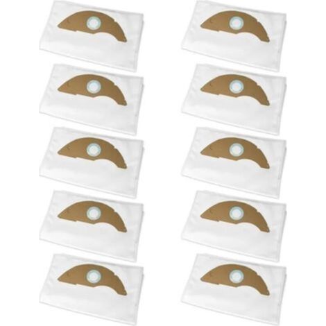 Sacs de rechange compatibles avec l'aspirateur Kärcher NT22/1 Ap, lot de 10, référence 2.889-217.0 (1/3)