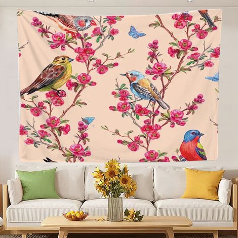 Tapisserie murale amusante, design attrayant, tapisserie tendance pour décorer votre chambre ou votre intérieur. 100x75cm (1/5)