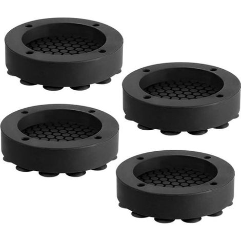 Juego de 4 pies de silicona para mueble de lavadora, perfectos para la cocina y el baño.