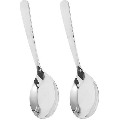 Cuillères de cuisine en acier inoxydable pour servir les raviolis, lot de 2 (1/5)